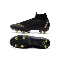 Nike Mercurial SUPERFLY 6 ELITE SG-PRO Anti-Clog Negro Naranja_3.jpg